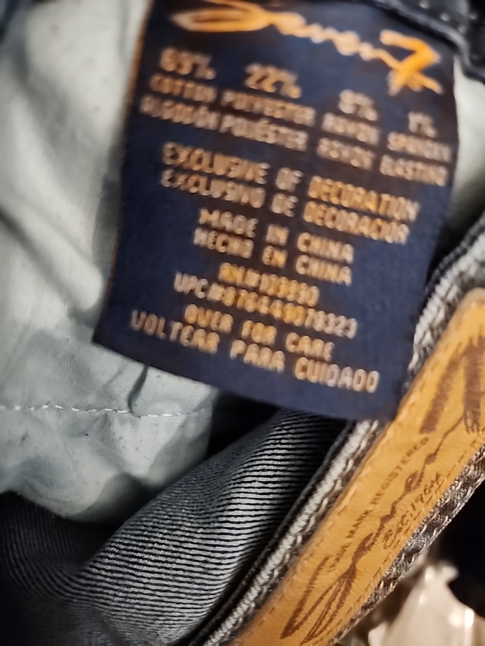Women's Seven 7 Dark Blue  Bermuda Denim Shorts - Picture 10 of 10